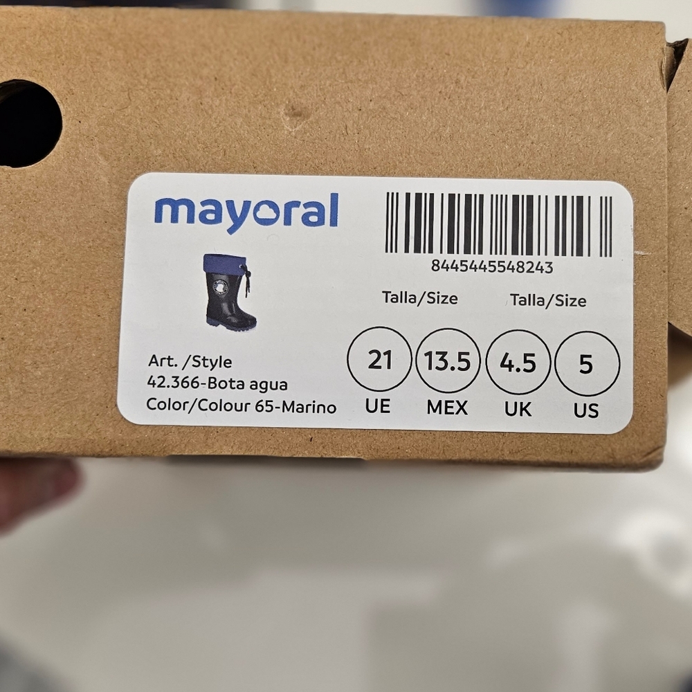 Mayoral boys rain boots - Picture 3 of 3